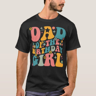 Camiseta Papá del regalo de cumpleaños del Chica de cumplea