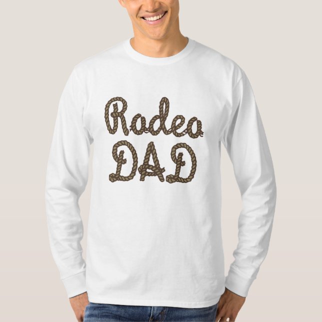 Camiseta Papá del rodeo (Anverso)