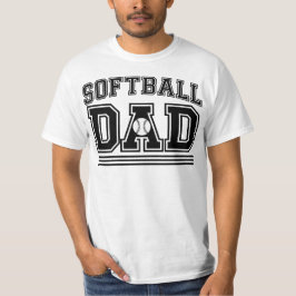 Camiseta Papá del Softbol