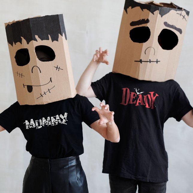 Camiseta Papá Difunto de la Familia de Halloween coincidien (Subido por el creador)
