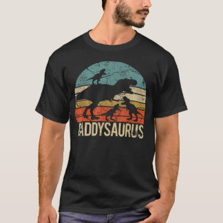 Camiseta Papa Dinosaurio Daddysaurus 3 Tres Navidad