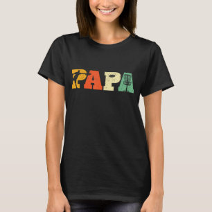 Camiseta Papa Disk Golf Lover Frisbee Golfing Dad Sp