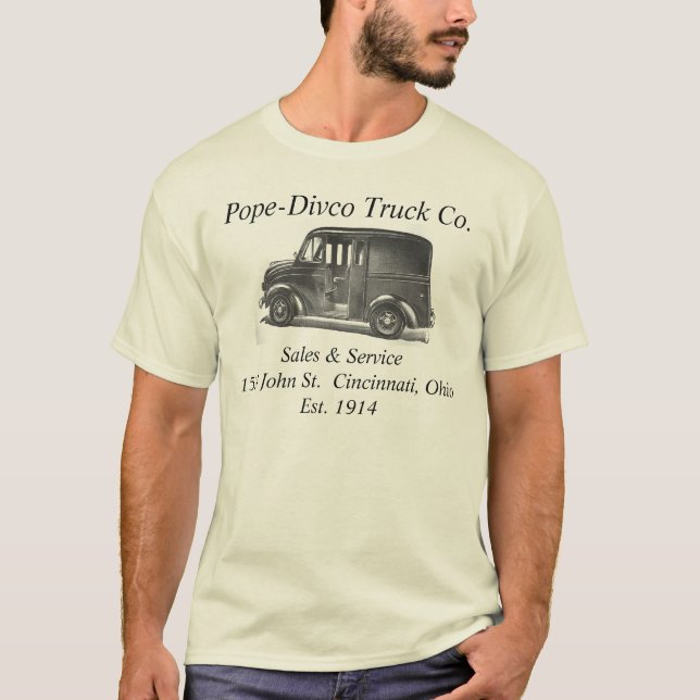 Camiseta Papa-Divco Truck Co. (Anverso)