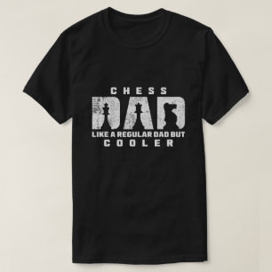 Camiseta Papá Divertido de Ajedrez Como un Papá Normal Pero