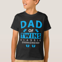 Papá Divertido De Gemelos Clic Superexitoso Gemelo