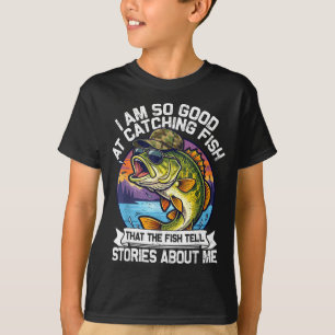 Camiseta Papá divertido de pesca Hombres carrete divertido