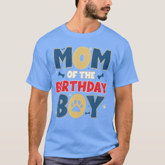 Camiseta Papá divertido del chico de cumpleaños Familia coi