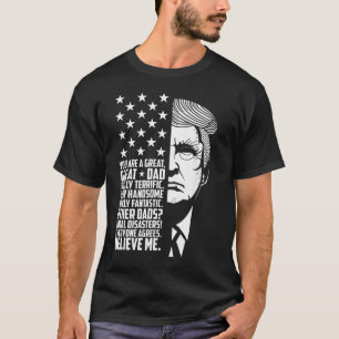 Camiseta Papá Divertido Genial Donald Trump Día del Padre