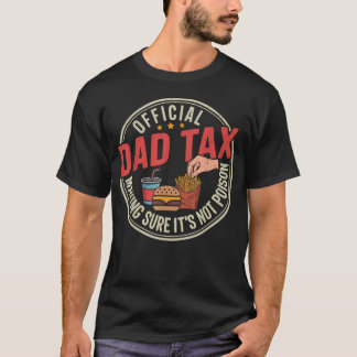 Camiseta Papá divertido recaudadores de impuestos aseguránd