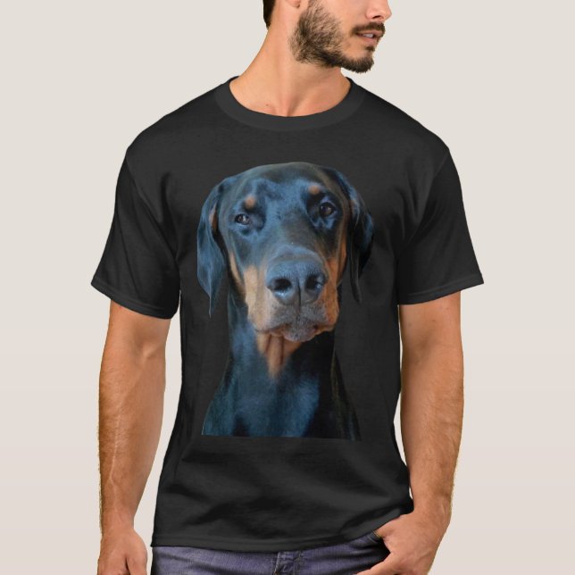 Camiseta Papá Doberman (Anverso)