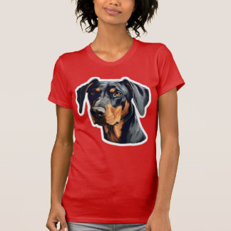 Camiseta Papá Doberman Mamá
