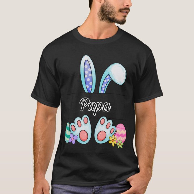 Camiseta Papa Easter Bunny (Anverso)