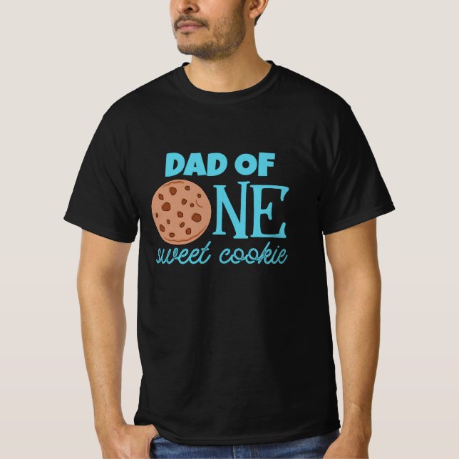 Camiseta Papá, el abuelo o el tío de una dulce galleta (Anverso)
