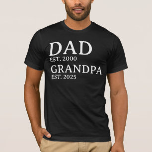 Camiseta Papá, El Abuelo Personalizado De Este. Personaliza