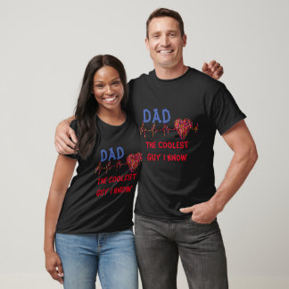 Camiseta "Papá: El chico más genial que conozco"