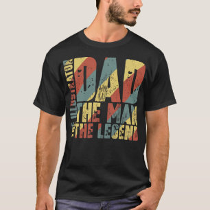 Camiseta Papá El Hombre El Ilustrador La Leyenda