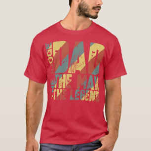 Camiseta Papá El Hombre El Juez La Leyenda