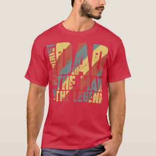 Camiseta Papá El Hombre El Maquinista La Leyenda