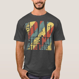 Camiseta Papá El Hombre El Mediador La Leyenda