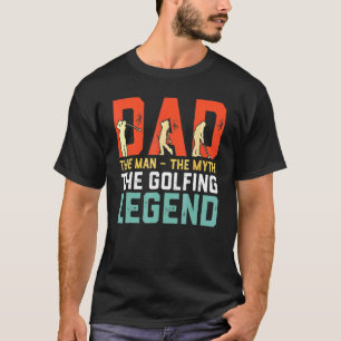 Camiseta Papá El Hombre El Mito De Los Padres De La Leyenda