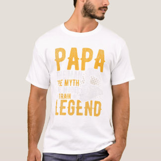 Camiseta Papá el hombre el mito el