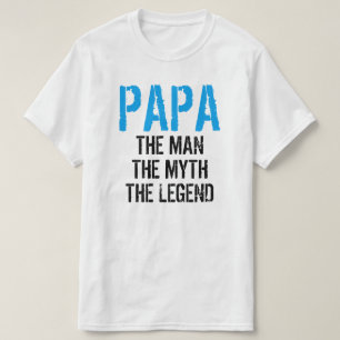 CAMISETA PAPA EL HOMBRE EL MITO LA LEYENDA