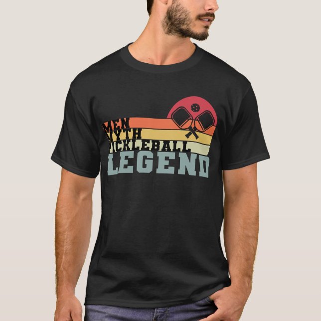 Camiseta Papá: El hombre, el mito, la leyenda de las pelota (Anverso)