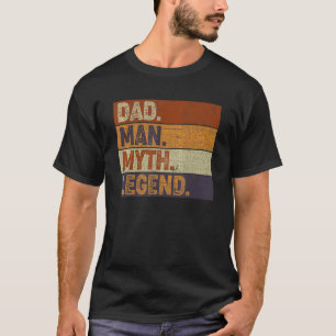 Camiseta Papá El Hombre El Mito La Leyenda Para Los Padres 