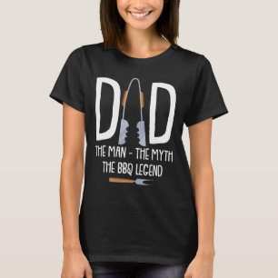 Camiseta Papá El Hombre El Mito La Raza Funny De La Leyenda
