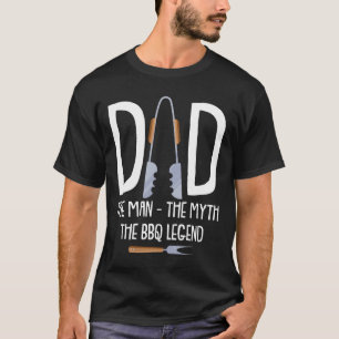 Camiseta Papá El Hombre El Mito La Raza Funny De La Leyenda