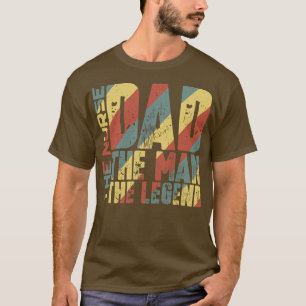 Camiseta Papá El Hombre Enfermera La Leyenda