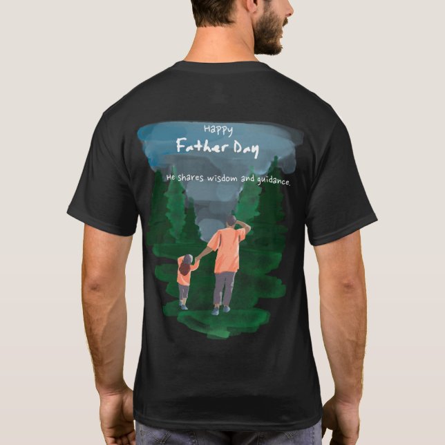Camiseta Papá: El Influenciador Original (Reverso)