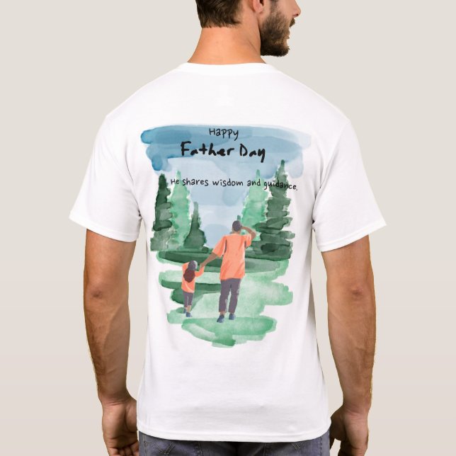 Camiseta Papá: El Influenciador Original (Reverso)