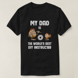Camiseta Papá - El mejor instructor de bricolaje del mundo