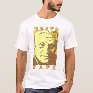 Camiseta Papá el nuevo papa Benedicto XVI del bravo