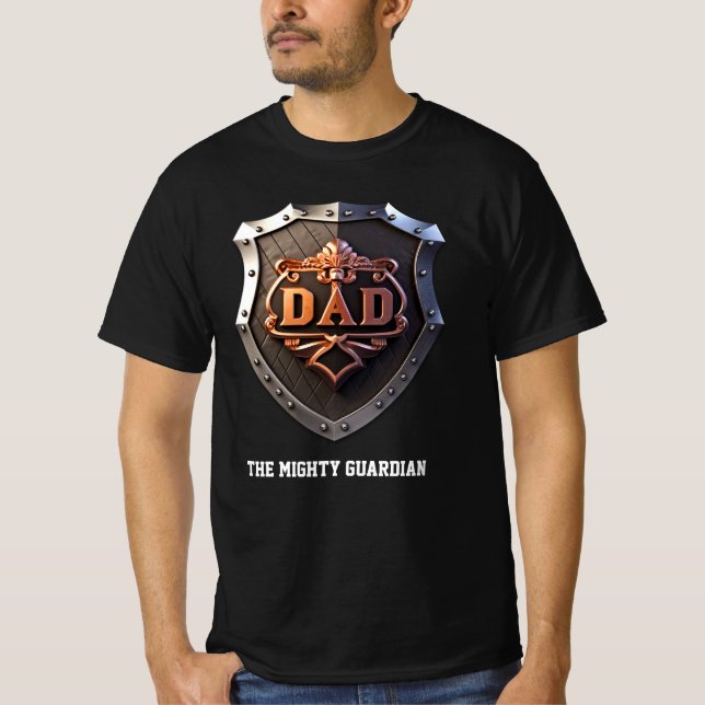 Camiseta Papá, el poderoso guardián (Anverso)