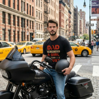 Camiseta Papá: El Único Hombre en quien una Chica