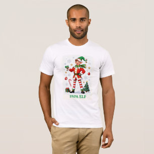 Camiseta Papa Elf: Leyenda Navideña Certificada