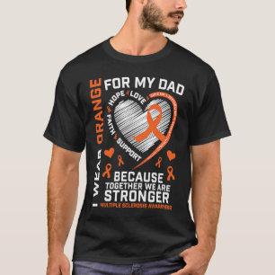 Camiseta Papá EM Niños con Esclerosis Múltiple Conciencia