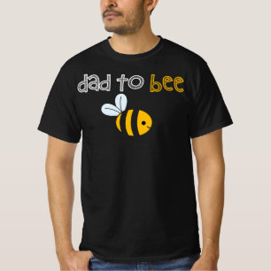 Camiseta Papá En Abeja - Invitación De Embarazo Corta