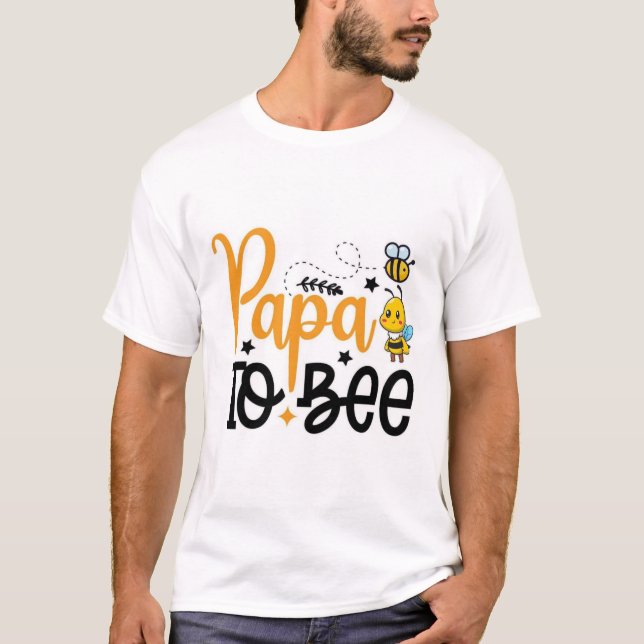 Camiseta Papa en camino (Anverso)