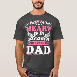 Camiseta Papá En Camisas Del Cielo, Parte De Mi Regalo Del 