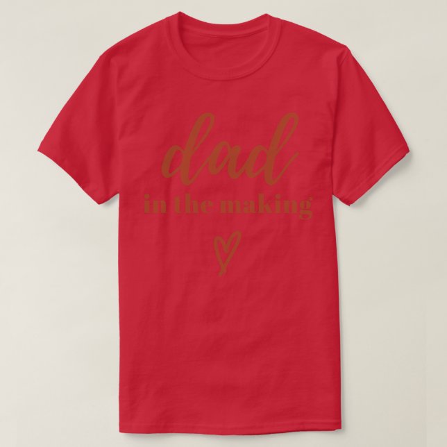 Camiseta Papá en proceso (Diseño del anverso)