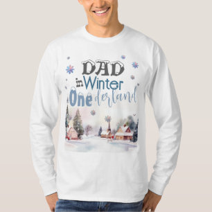 Camiseta Papá en Winter Wonderland