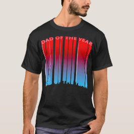 Camiseta Papá épico 3D de la pendiente del año