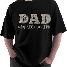 Camiseta Papá, eres el día de mi padre héroe