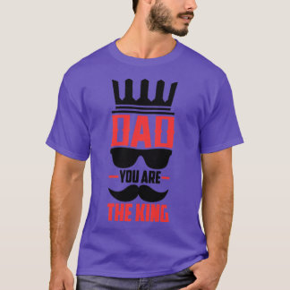 Camiseta papá eres el rey