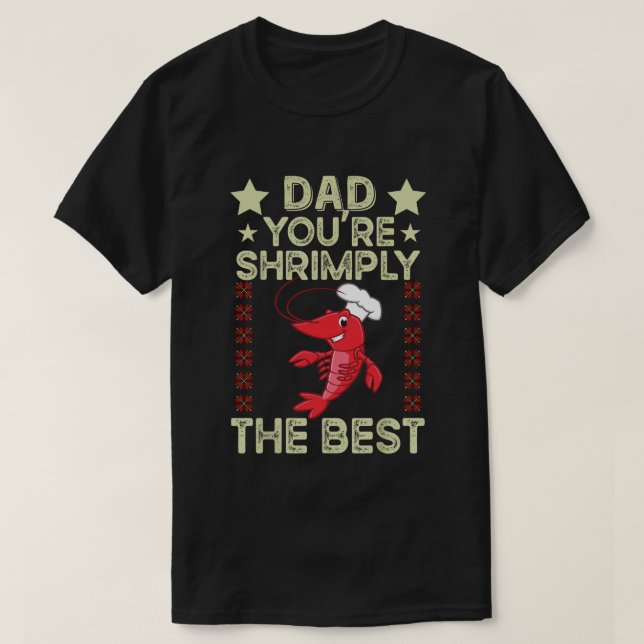 Camiseta Papá, ¡Eres Maravilloso El Mejor! - Dia del padre  (Diseño del anverso)