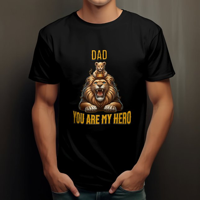 Camiseta Papá, eres mi héroe (Subido por el creador)