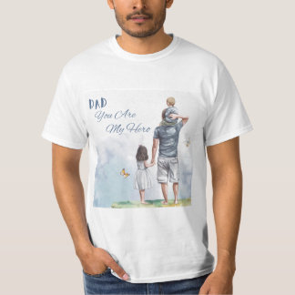 Camiseta Papá Eres Mi Héroe